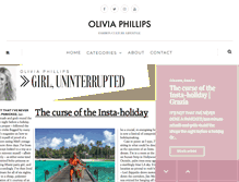 Tablet Screenshot of olivia-phillips.com